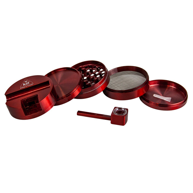 Grinder Metálico con Pipa - Zativa Smoke Store