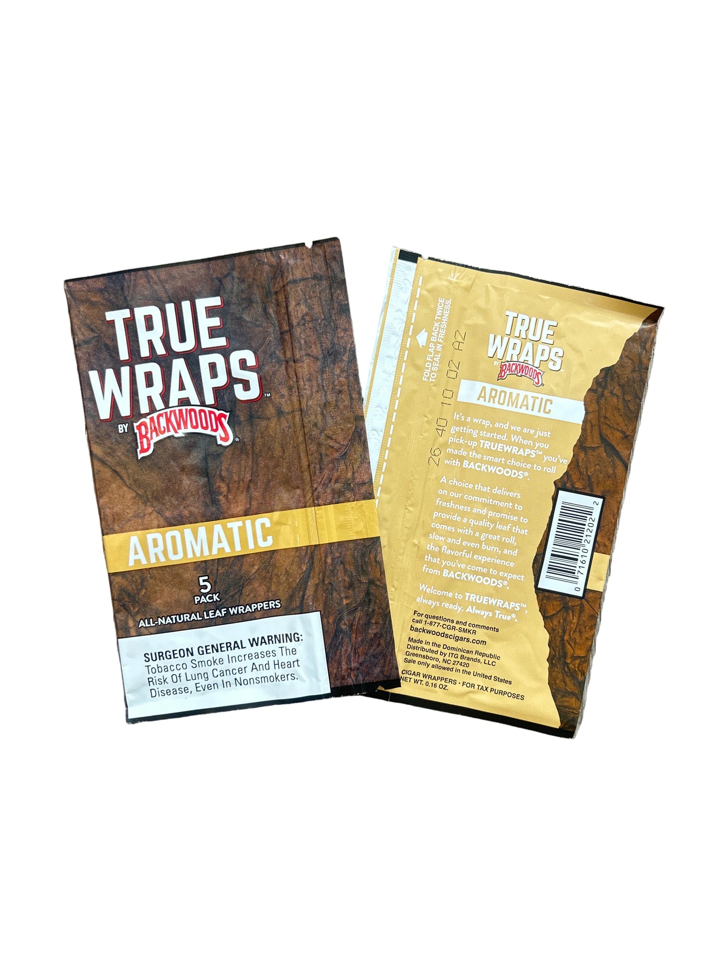 True Wraps by Backwoods - Aromatic - Zativa Smoke Store