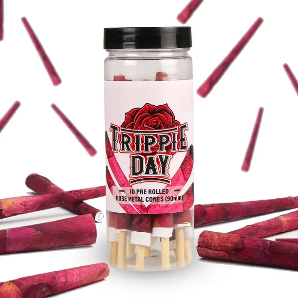 Conos de Pétalo de Rosa - Trippie Day - Zativa Smoke Store