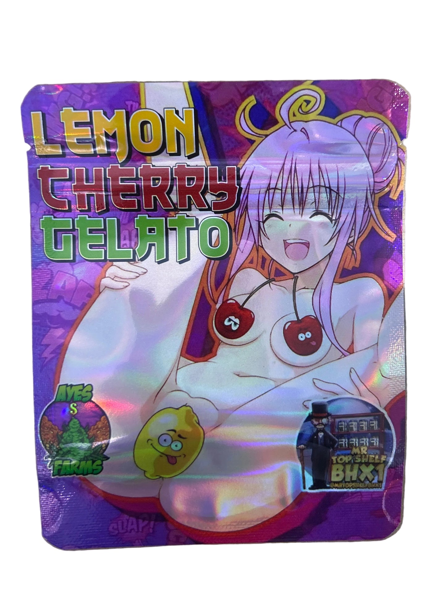 ZIPLOC 3.5G - Lemon Cherry Gelato (50 Unds) - Zativa Smoke Store