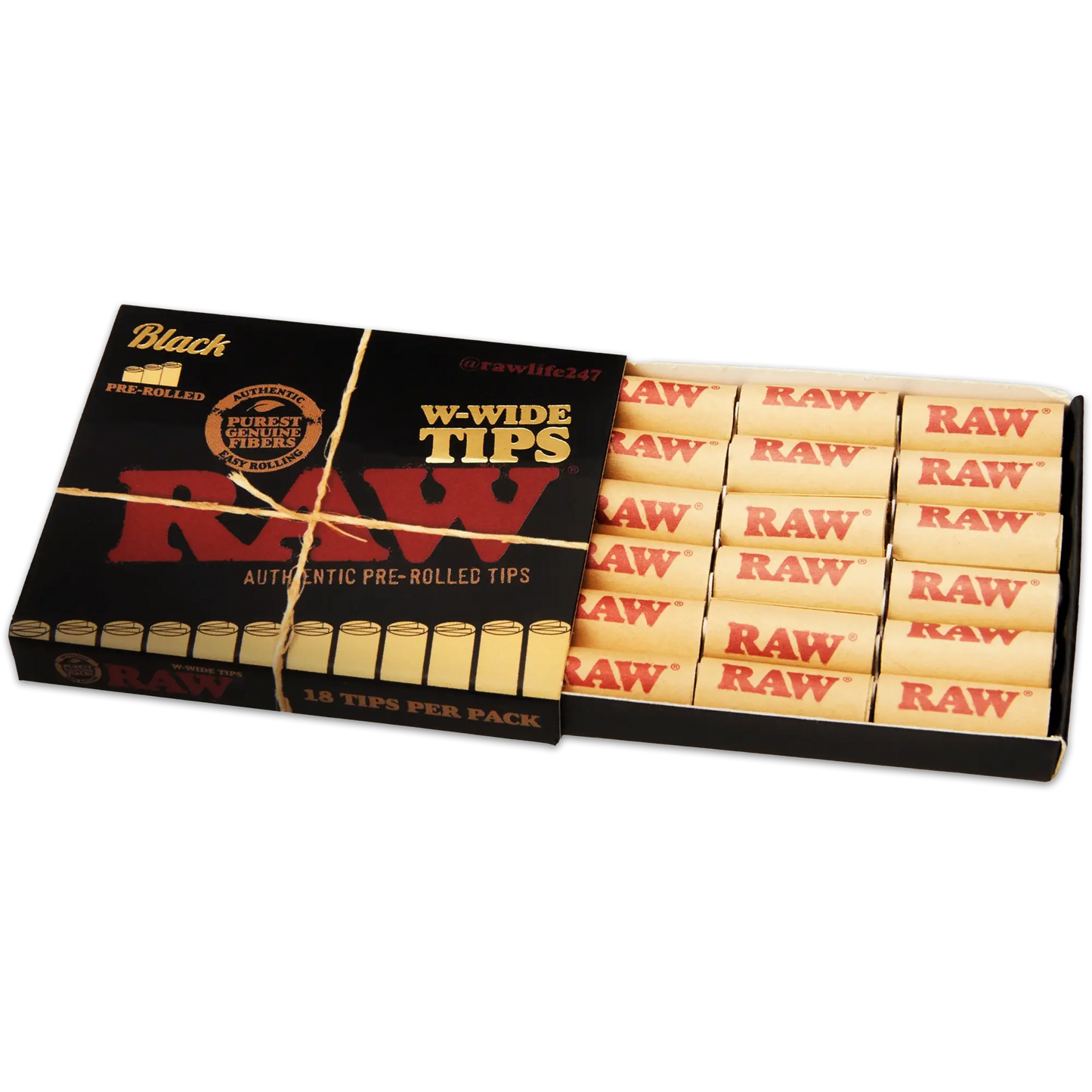 Raw - Filtros Pre Rolled - Zativa Smoke Store