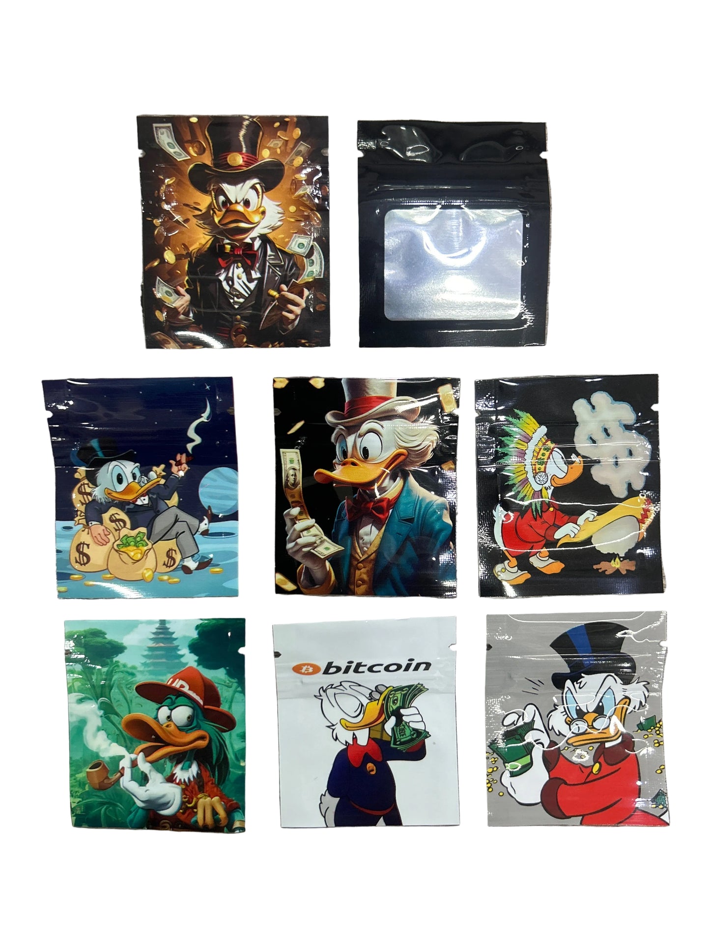 ZIPLOC - 1G Pato Donald Mixto (100 Unds) - Zativa Smoke Store