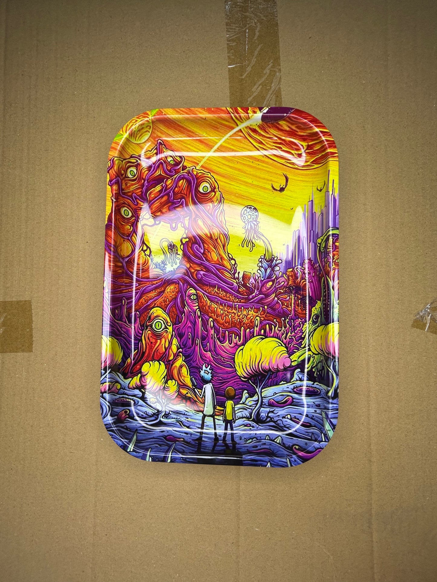 Bandeja - Rick y Morty XL - Zativa Smoke Store