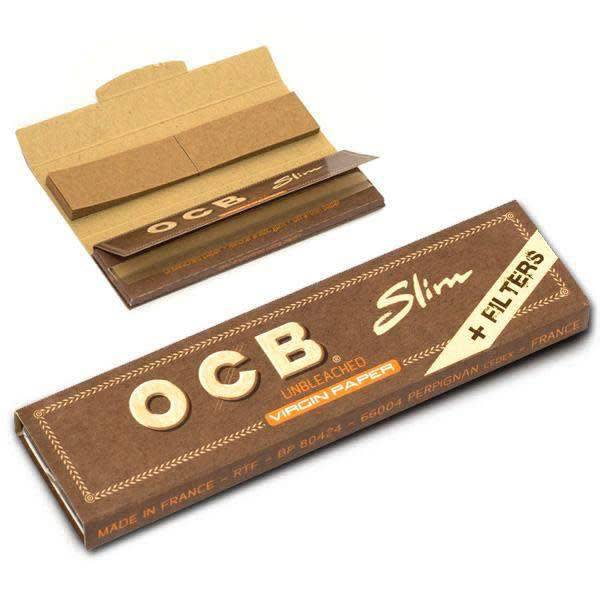 OCB - Slim King Size + Tips Virgin paper