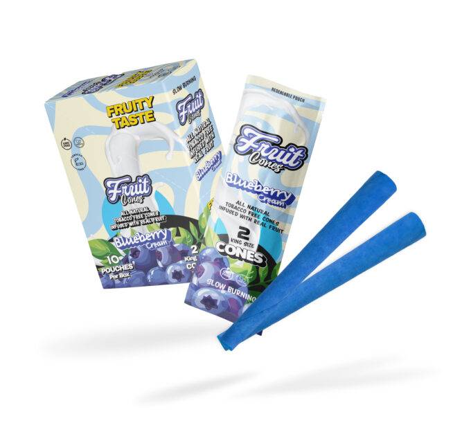 Fruit Cones - Blueberry Cream - Zativa Smoke Store