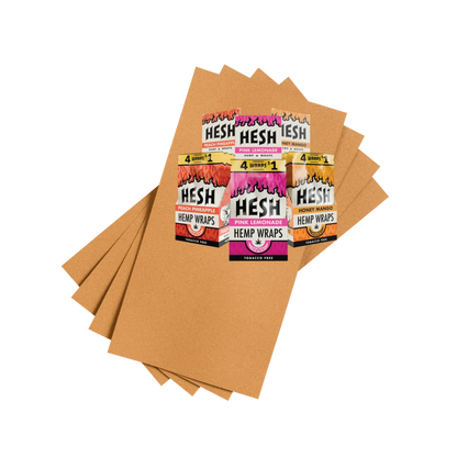 HESH Hemp Wraps – Honey Mango
(4 Hemp Wraps) - Zativa Smoke Store