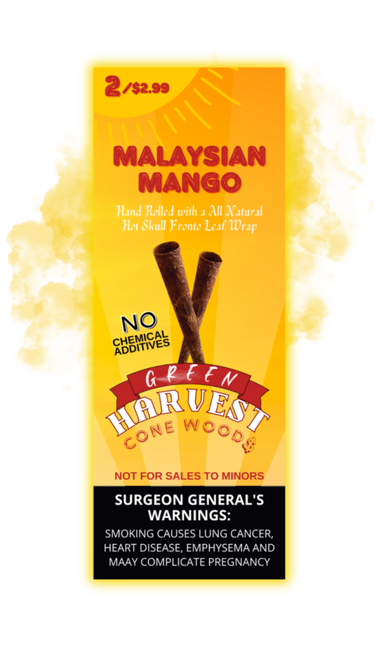 Green Harvest Cone Woods – Malaysian Mango - Zativa Smoke Store