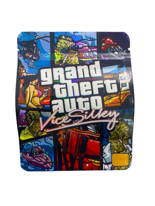 ZIPLOC 3.5G - GTA Vice Silley (50 Unds). - Zativa Smoke Store
