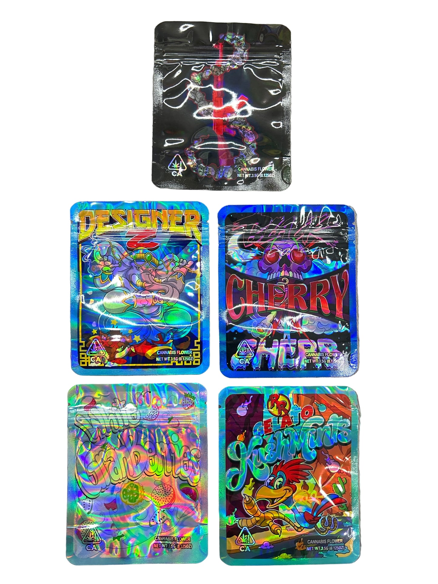 ZIPLOC 3.5G - Mixto (50 Unds) - Zativa Smoke Store