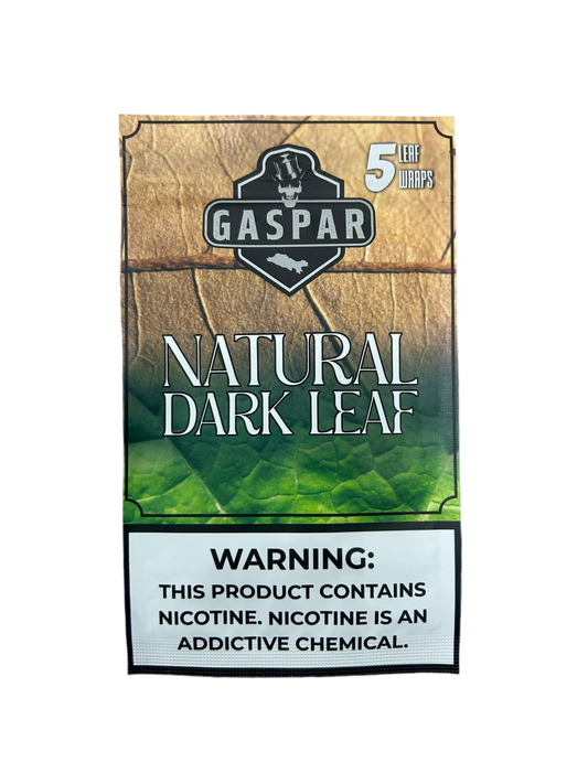 Gaspar - Natural Dark Leaf X5 - Zativa Smoke Store