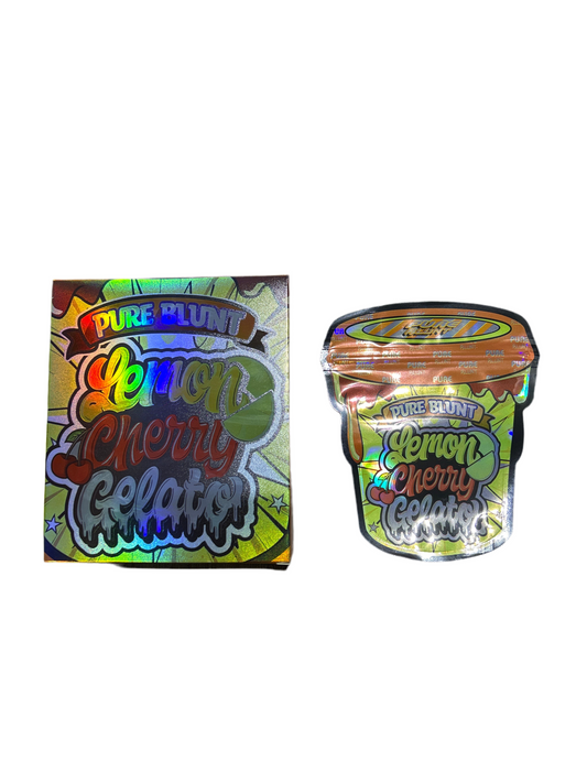 Ziploc 3.5g + Caja (10 Unids) Lemon Cherry Gelato - Zativa Smoke Store