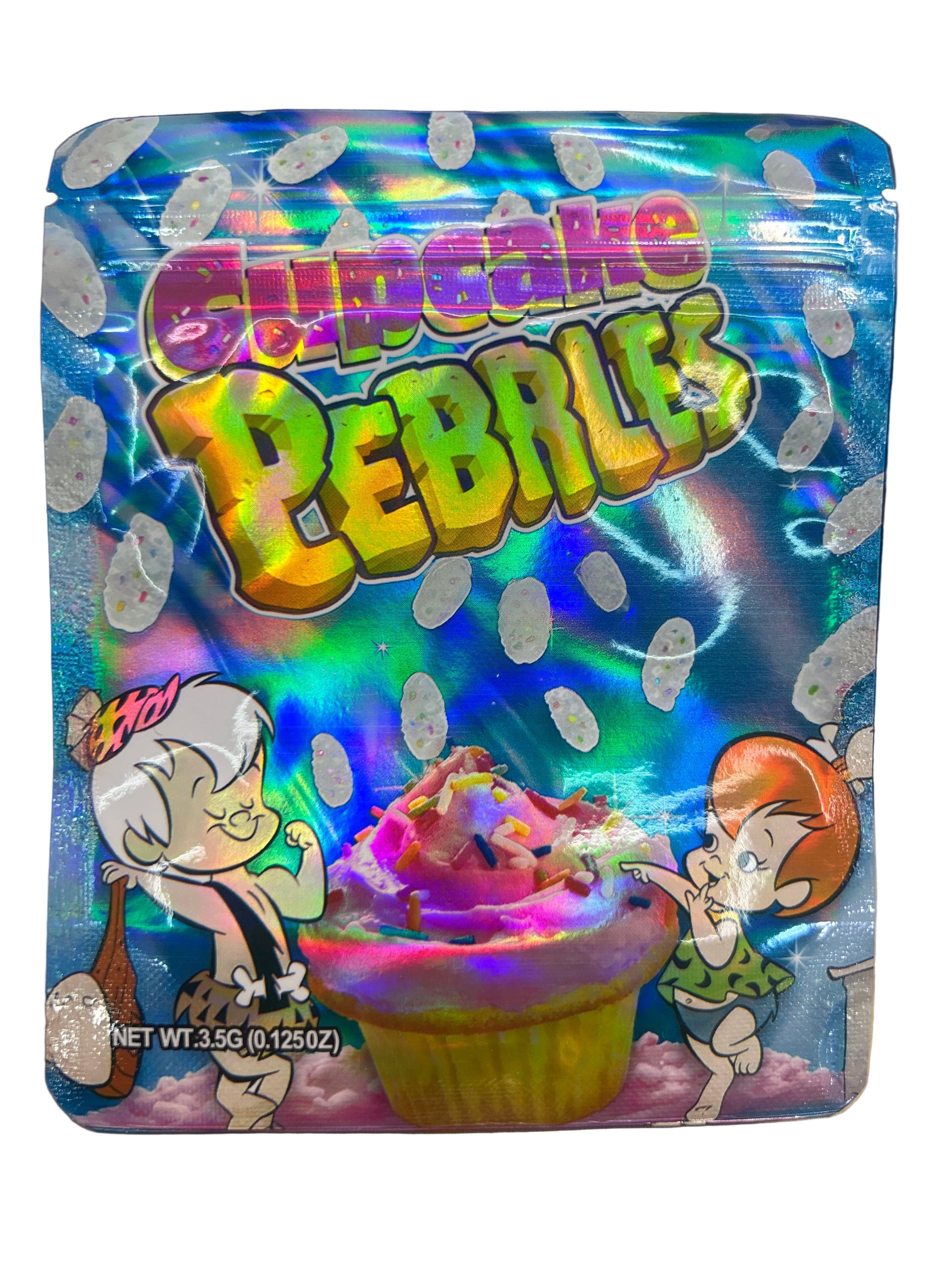 ZIPLOC 3.5G - Cupcake Pebrles (50 Unds). - Zativa Smoke Store
