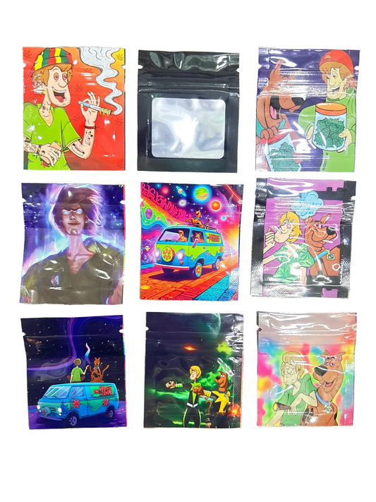 ZIPLOC - 1G Scooby-Doo Mixta (100 Unds) - Zativa Smoke Store