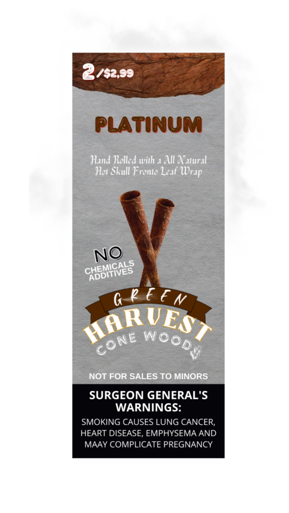Green Harvest Cone Woods – Platinum - Zativa Smoke Store