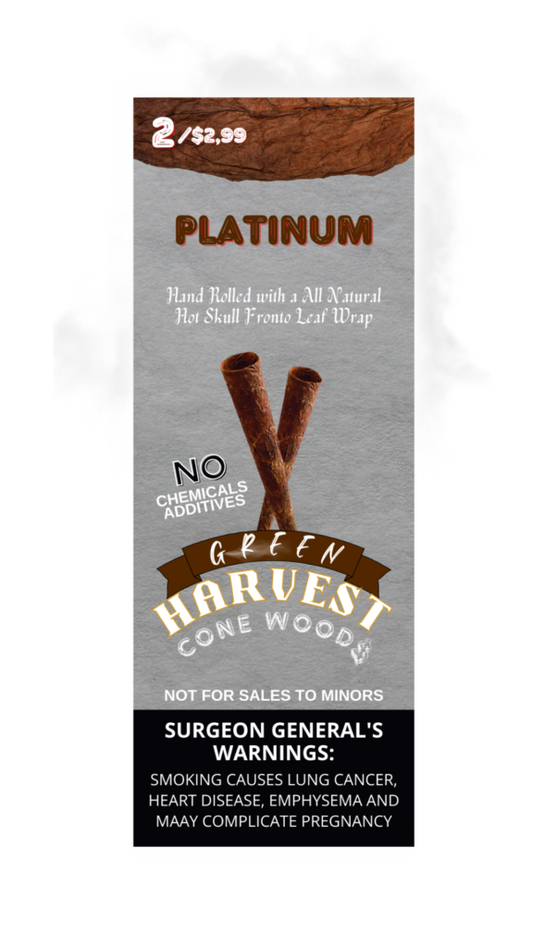 Green Harvest Cone Woods – Platinum - Zativa Smoke Store