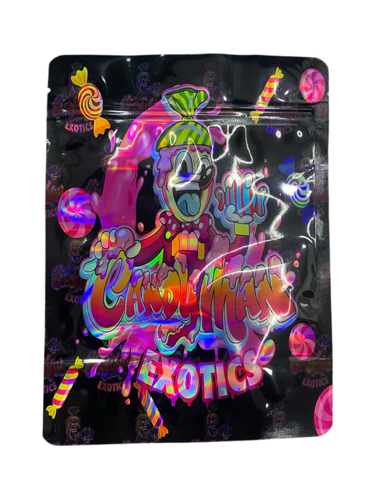 ZIPLOC 28G - Candy Man Exotic (20 Ud) - Zativa Smoke Store