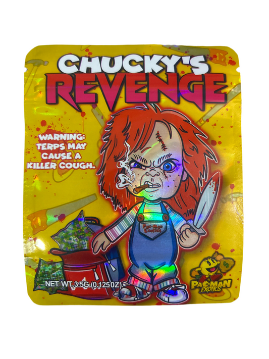 ZIPLOC 3.5G - Chucky Revenge (50 Unds). - Zativa Smoke Store