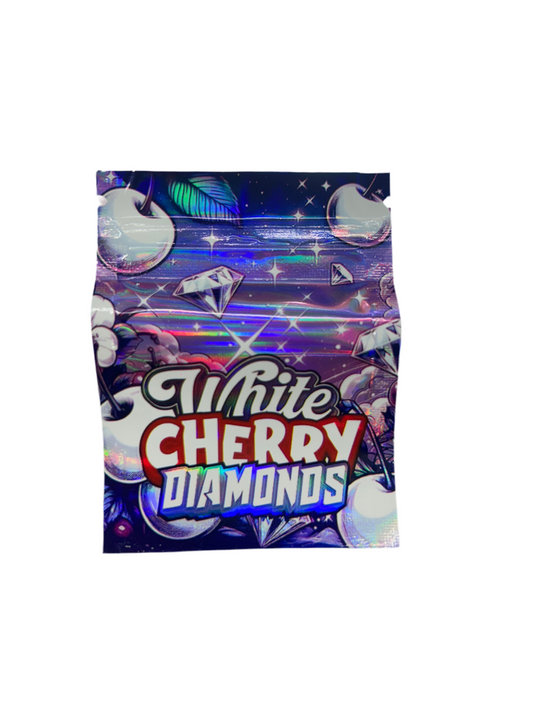 ZIPLOC - 1g White Cherry Diamonds (100 Unds).