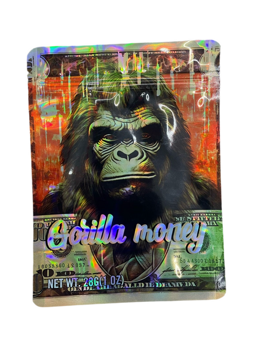 ZIPLOC 28G - Gorilla Money (20 Ud) - Zativa Smoke Store