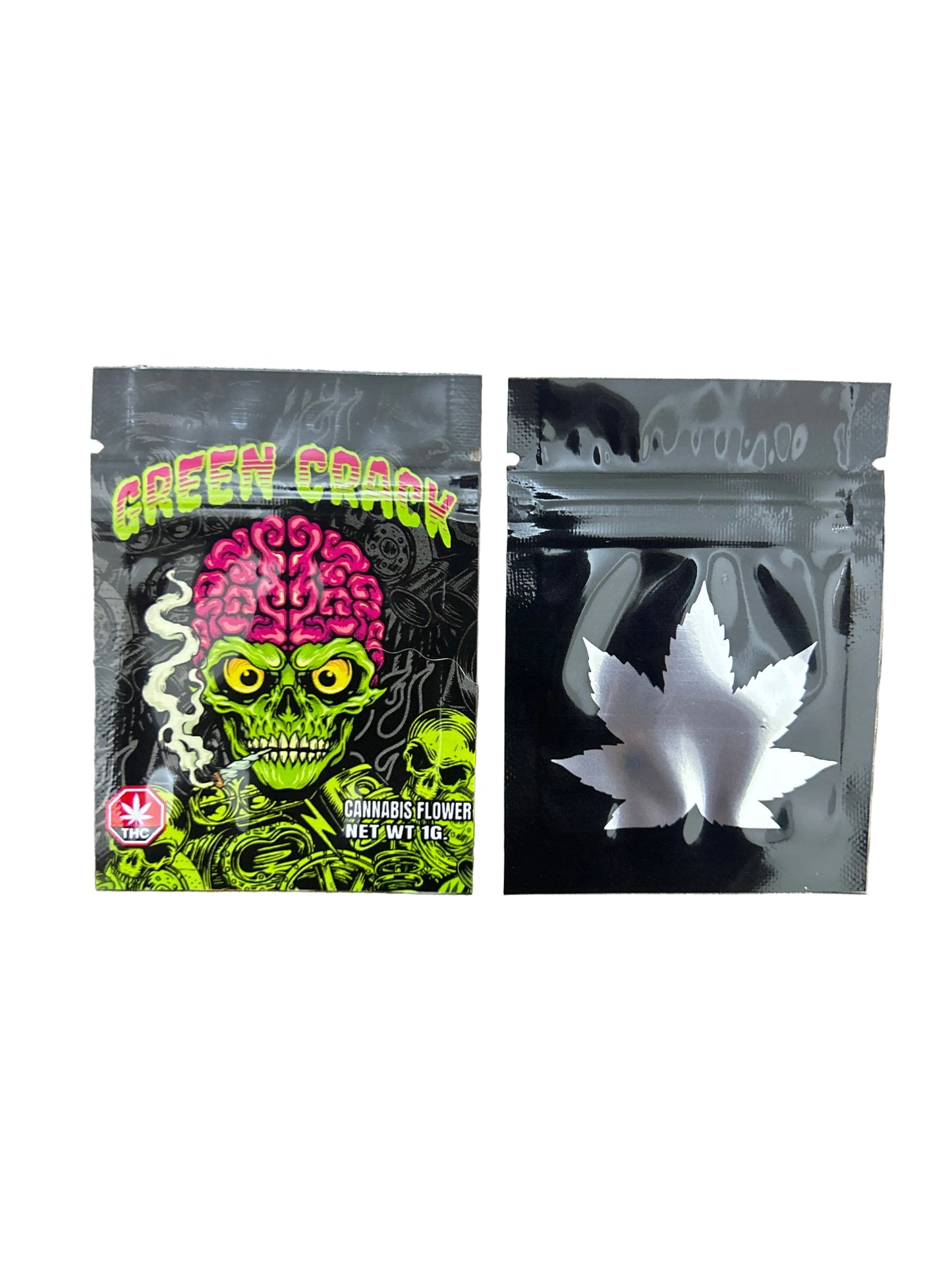 ZIPLOC - 1G Green Crack (100 Unds) - Zativa Smoke Store