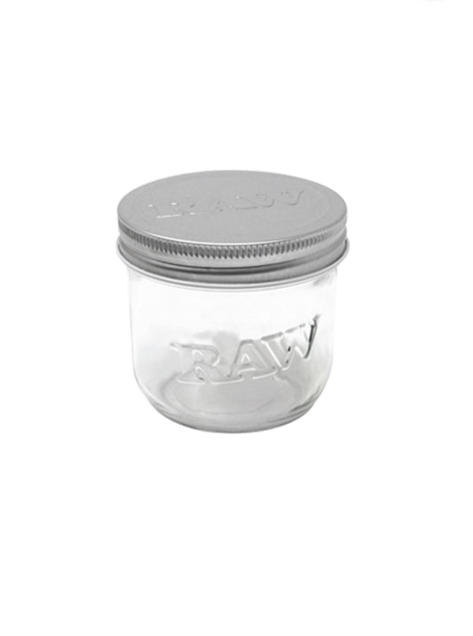 RAW Glass - Mason Jar 10oz - Zativa Smoke Store