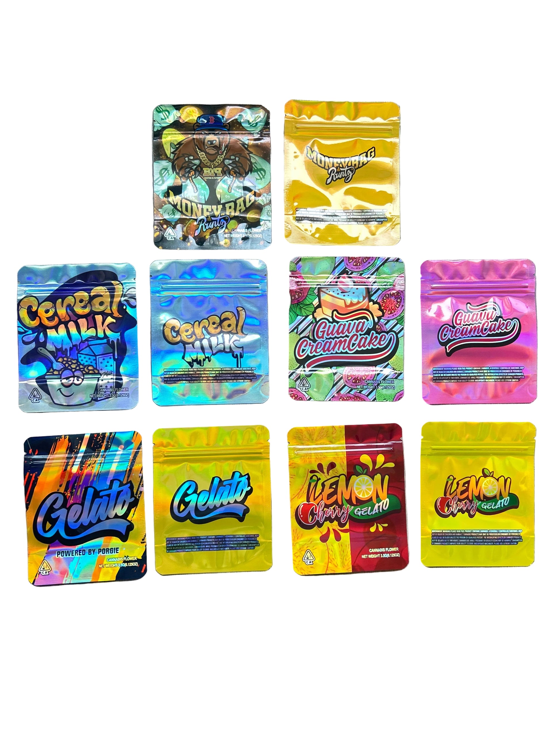 ZIPLOC 3.5G - Mixto (50 Unds) - Zativa Smoke Store
