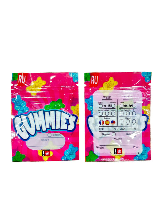 ZIPLOC - 1G Gummies (100 Unds) - Zativa Smoke Store