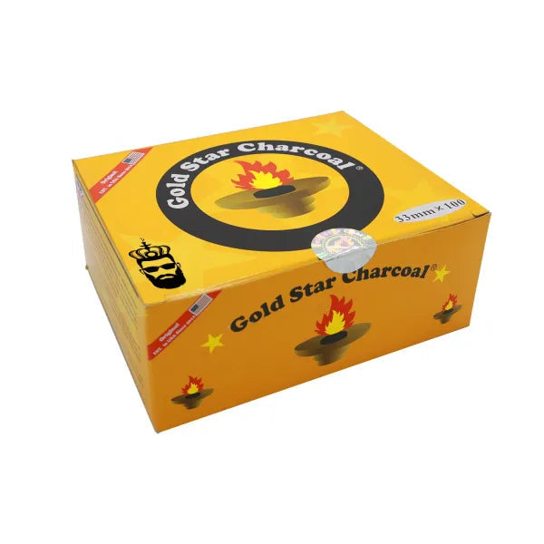 Carbón Gold Star - Zativa Smoke Store