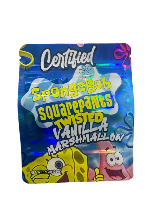ZIPLOC 3.5G - Sponge Bob (50 Unds). - Zativa Smoke Store