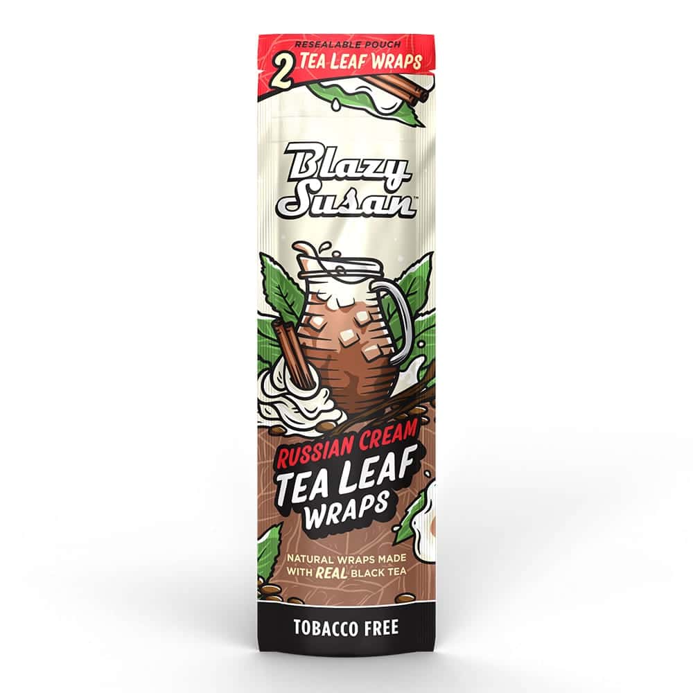 Blazy Susan - Russian Cream Tea Leaf Wraps - Zativa Smoke Store