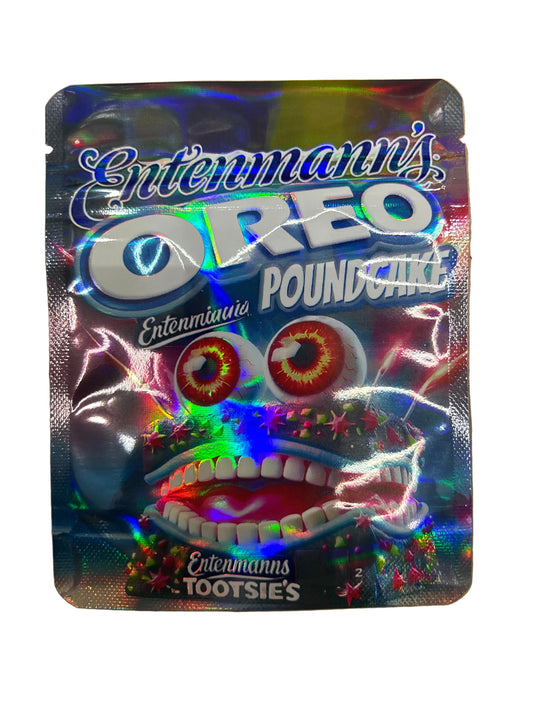 ZIPLOC 3.5G - Entenmanns Oreo Pound Cake (50 Unds). - Zativa Smoke Store