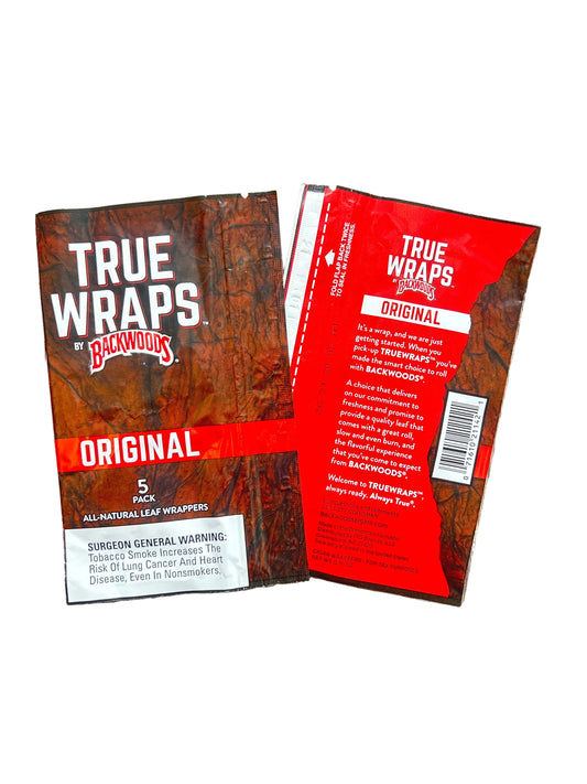 True Wraps by Backwoods - Original - Zativa Smoke Store