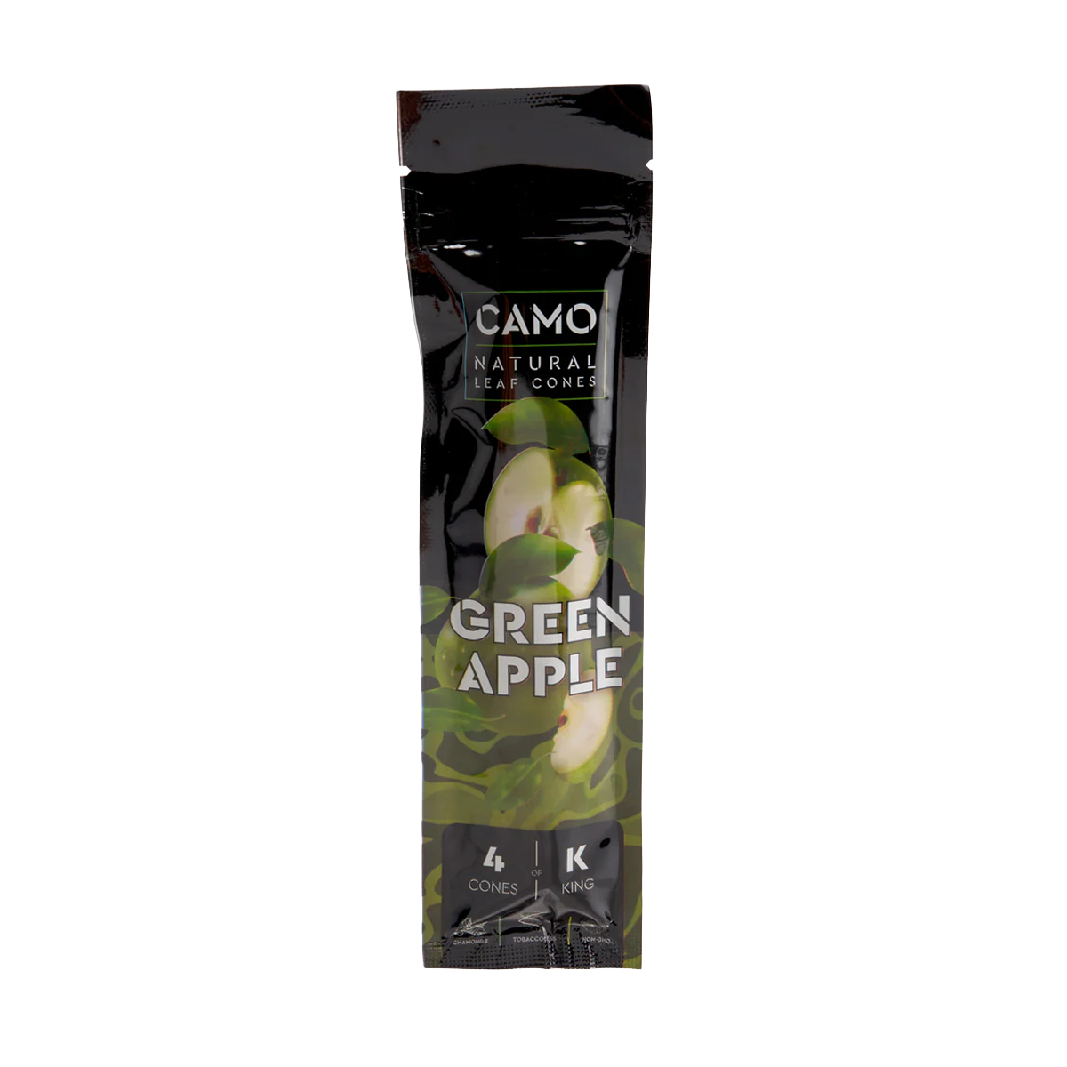 Camo Leaf Cone - Green Apple
