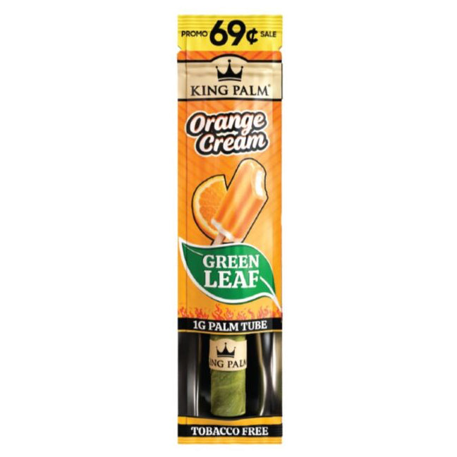 King Palm – Orange Cream (1G Palm Tube) - Zativa Smoke Store