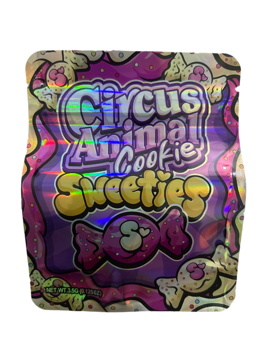 ZIPLOC 3.5G - Circus Animal Cookies Sweeties (50 Unds). - Zativa Smoke Store