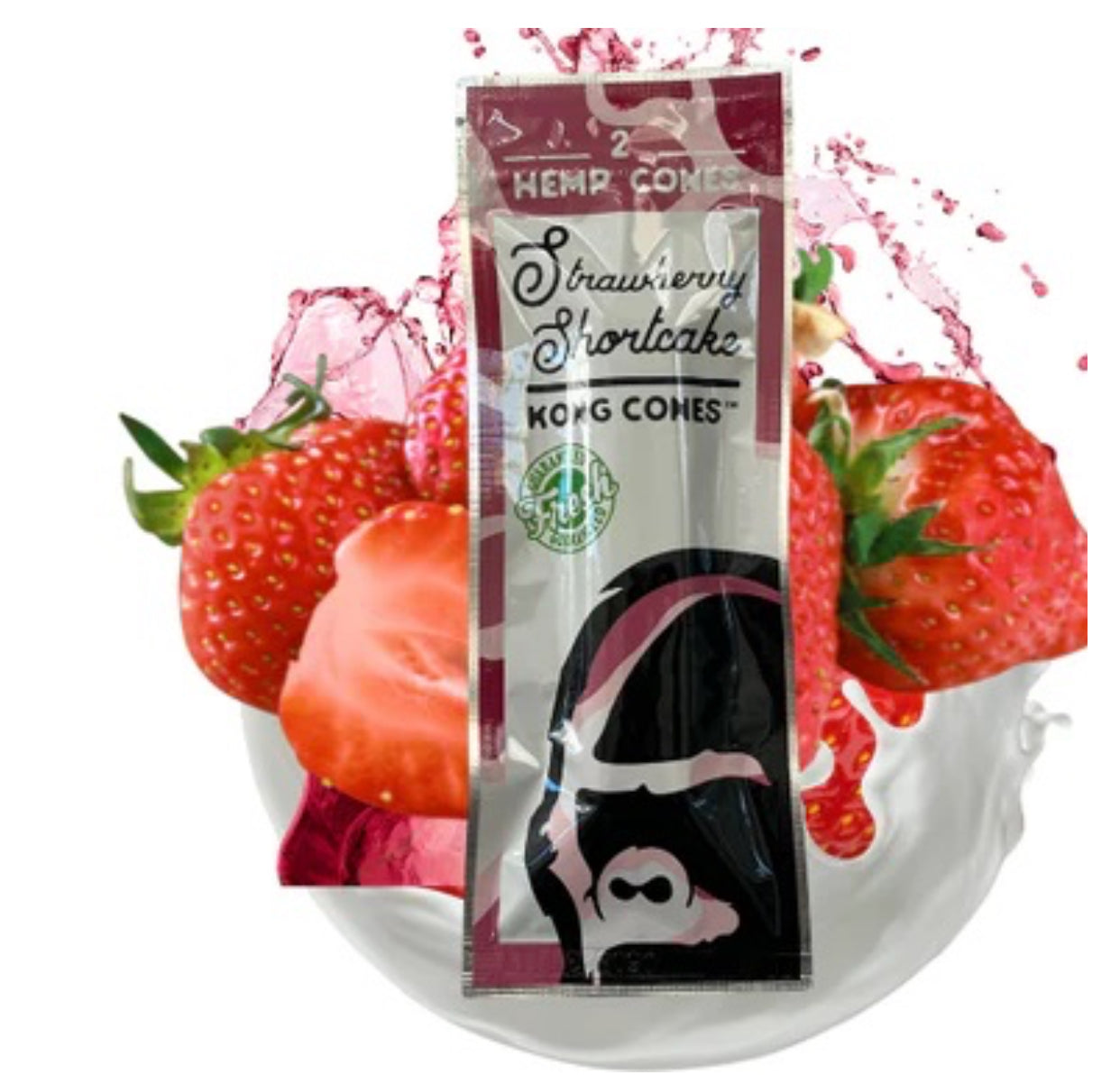 Kong Conos - Strawberry Shortcake