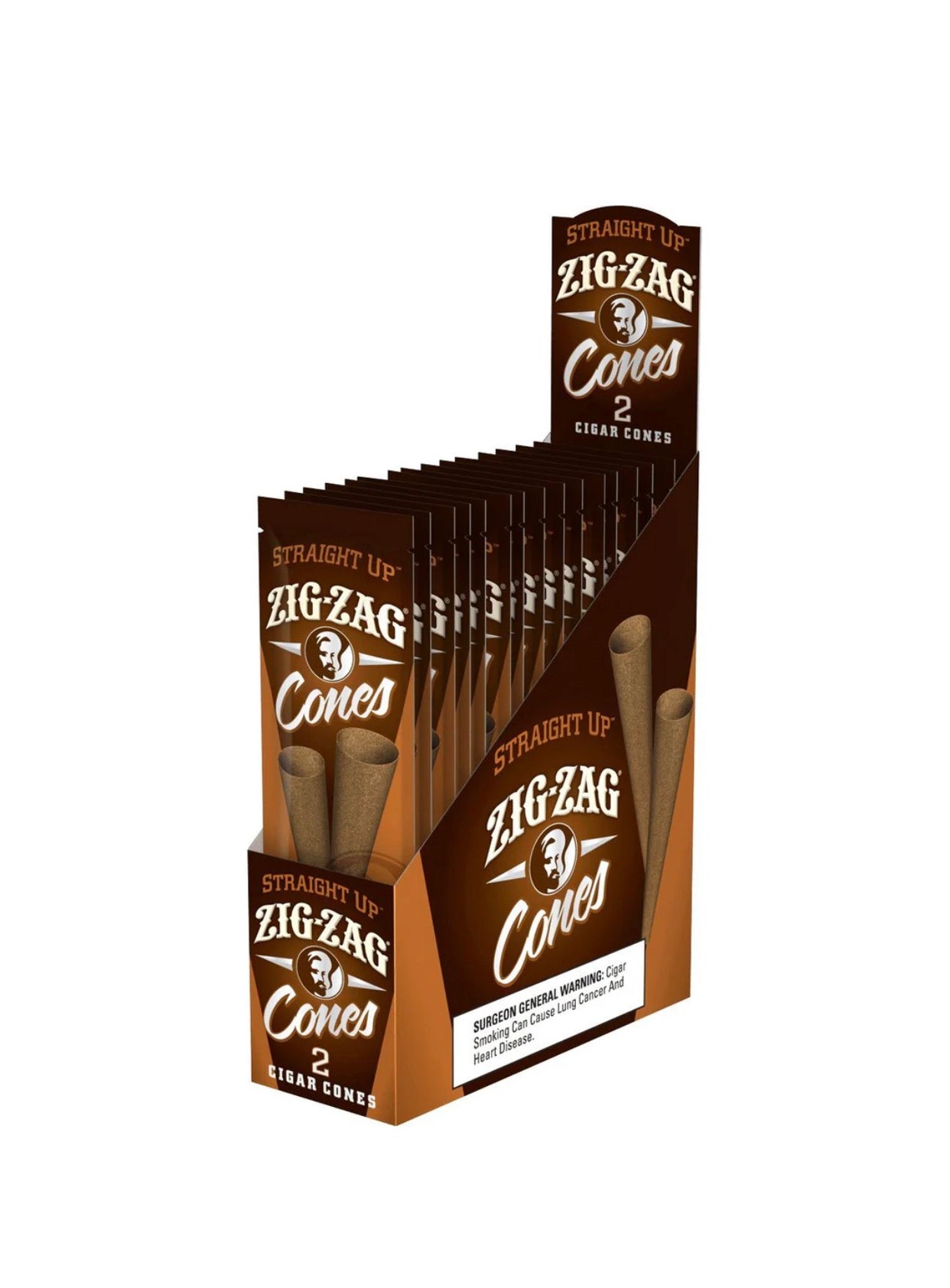 Zig - Zag Cones Straight Up - Zativa Smoke Store