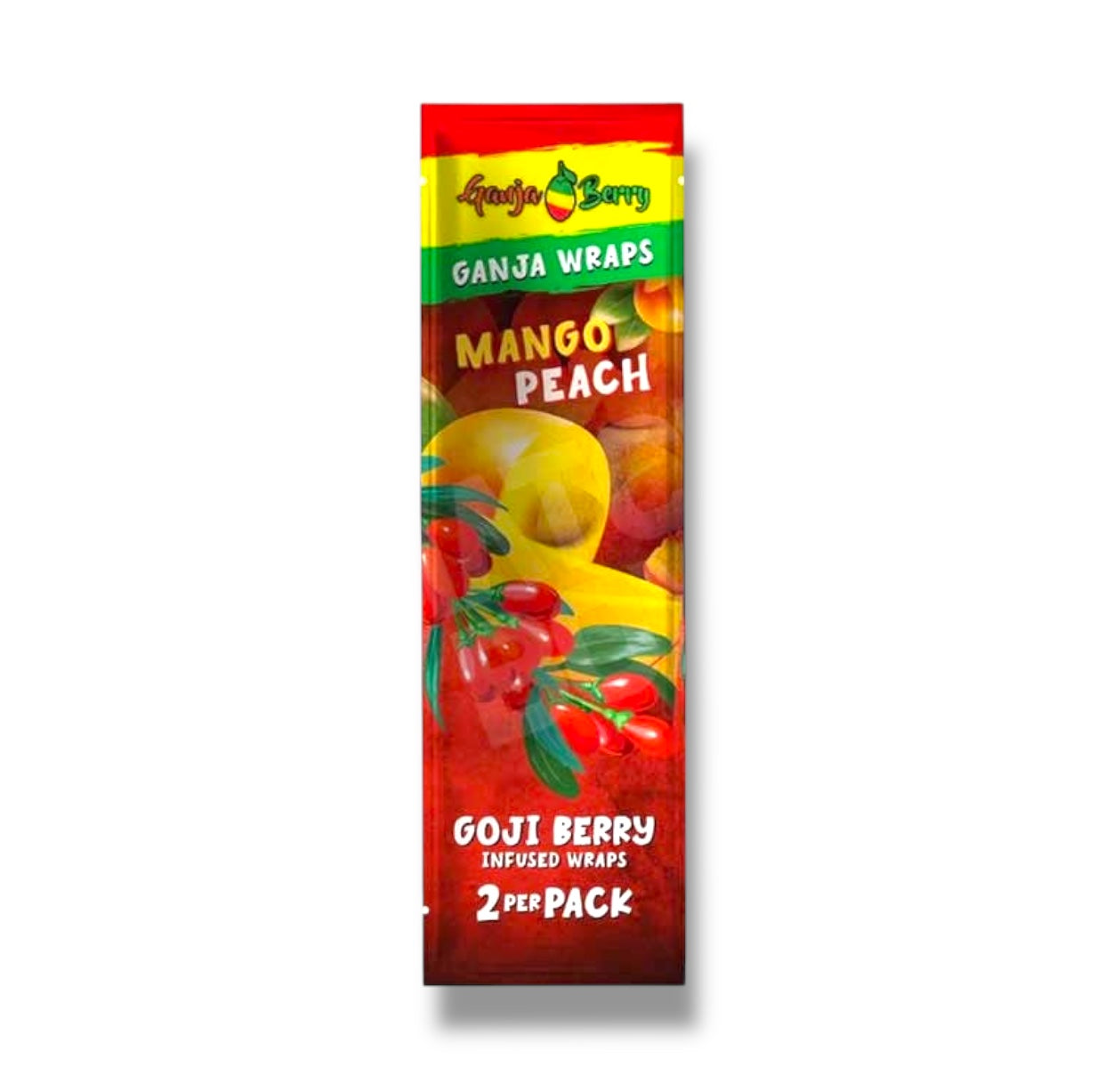 Ganja Berry – Mango Peach Goji Berry Infused Wraps