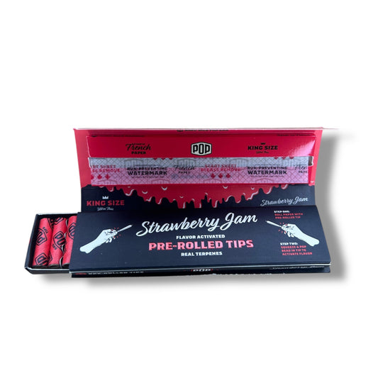 Pop Papers - Strawberry Jam - Zativa Smoke Store