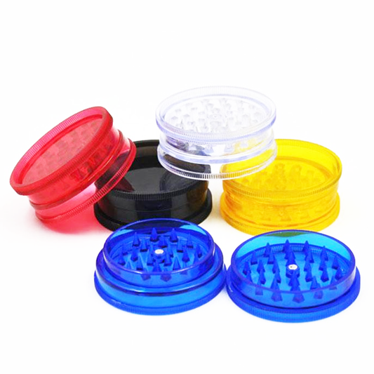 Grinder plástico 2pc - Zativa Smoke Store