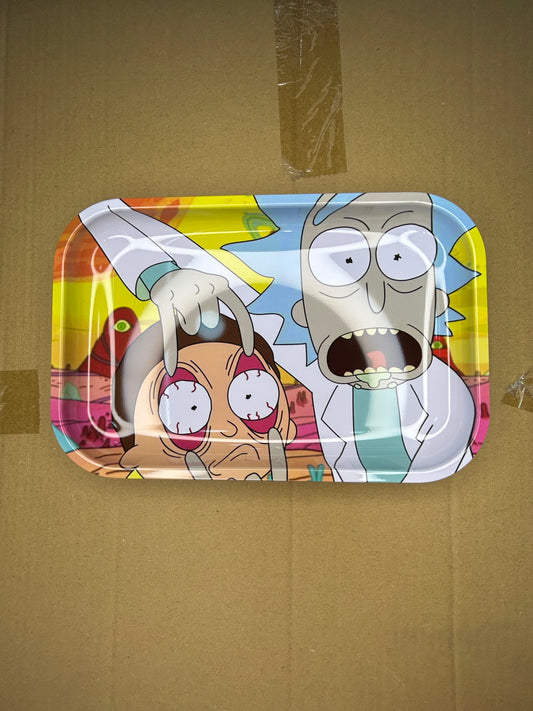 Bandeja - Rick y Morty XL - Zativa Smoke Store