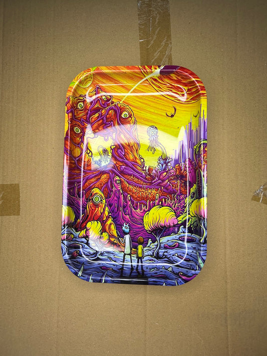 Bandeja - Rick y Morty XL - Zativa Smoke Store