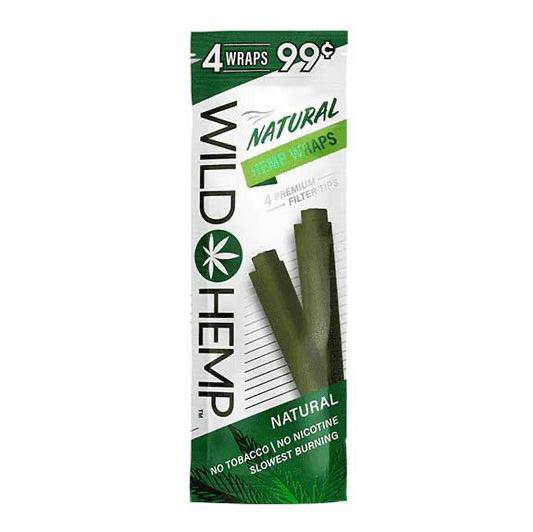 WILD HEMP - Natural. - Zativa Smoke Store