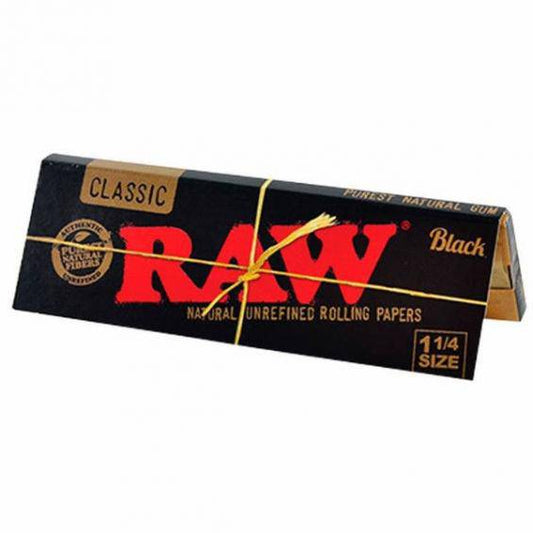 Raw - Black  (1-1/4).