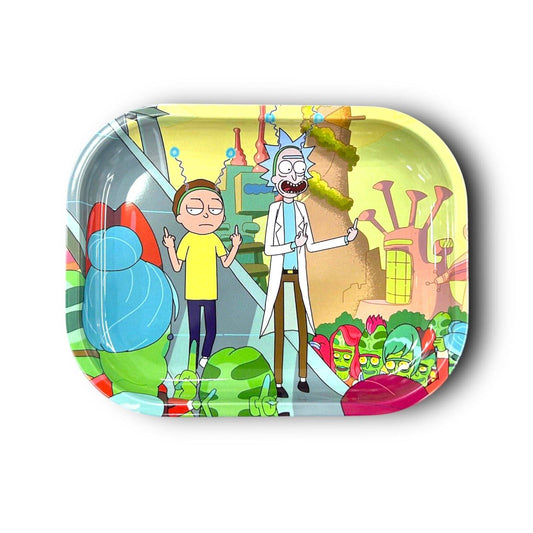 BANDEJA - Rick y morty - Zativa Smoke Store
