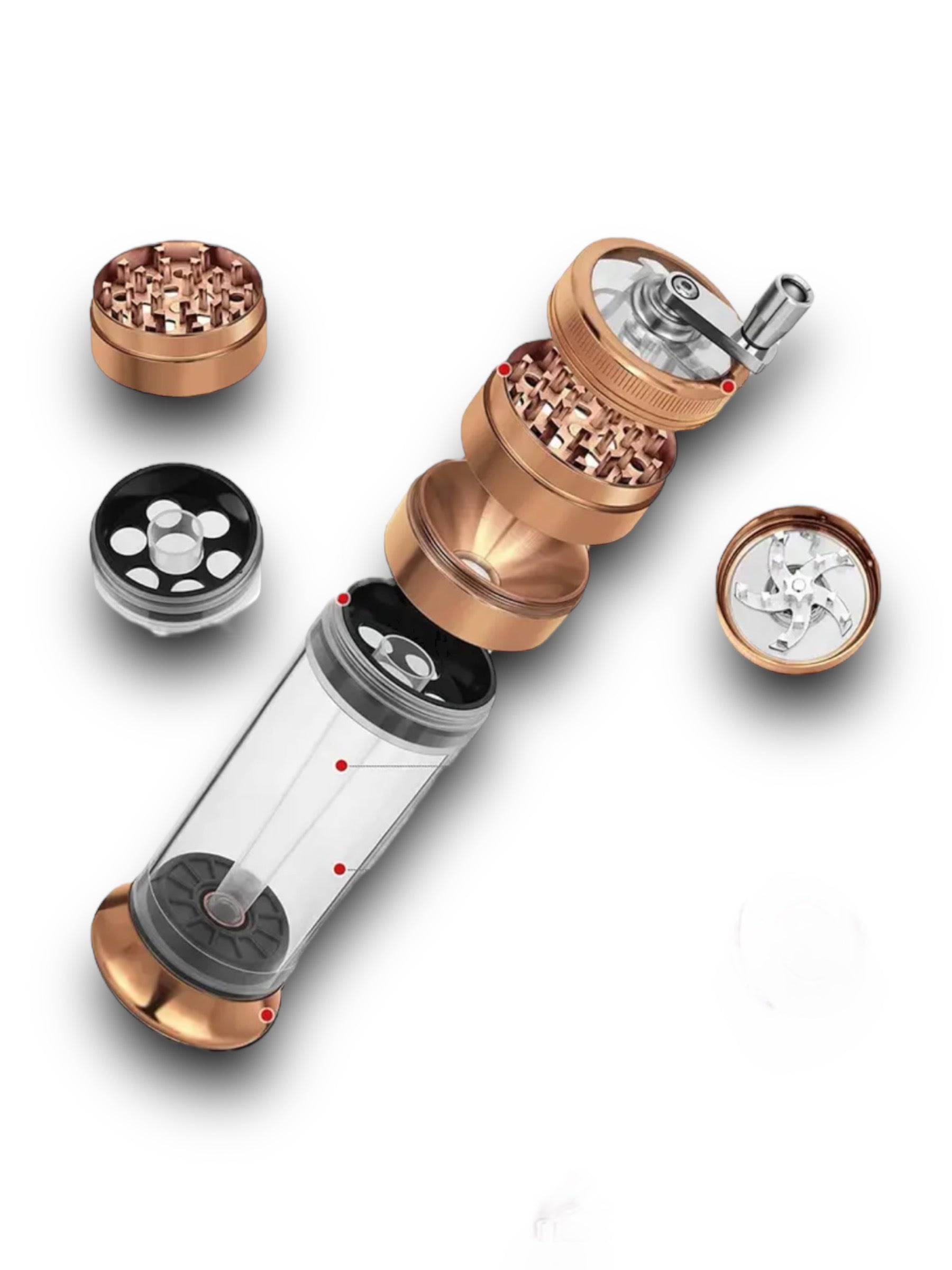 GRINDER - Para conos Metalico - Zativa Smoke Store