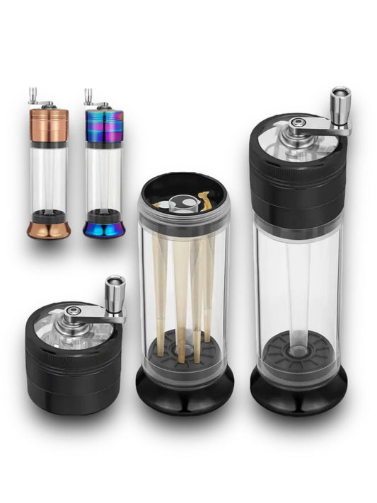 GRINDER - Para conos Metalico - Zativa Smoke Store