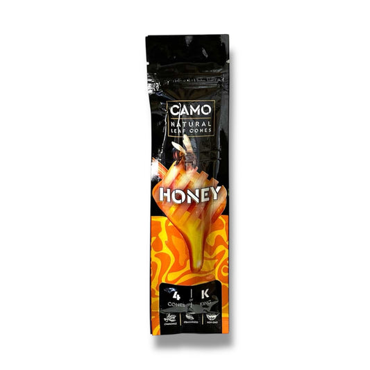 Camo Leaf Cone - Honey