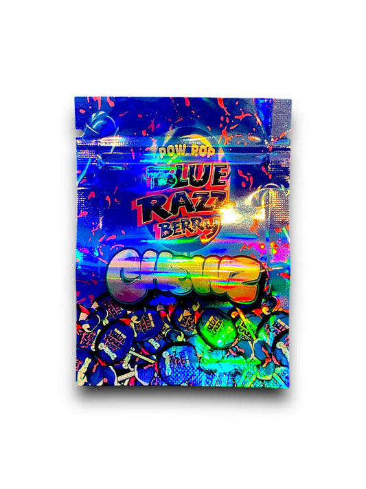 ZIPLOC - 1g Blue Razz (100 Unds).