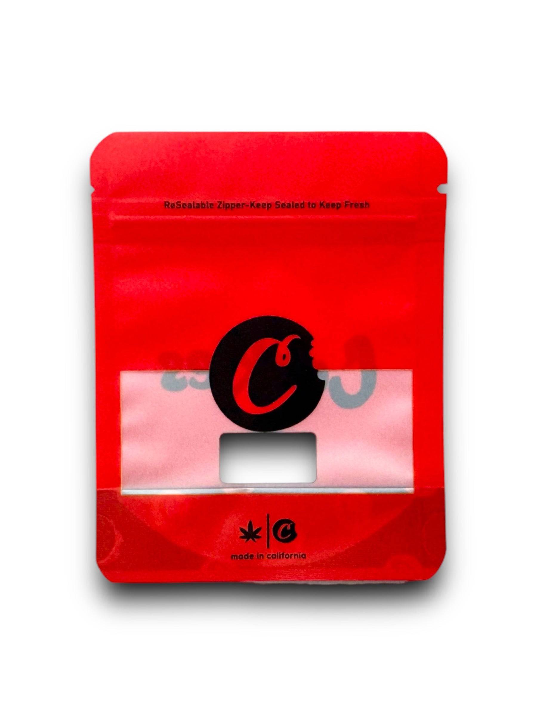 ZIPLOC - 28g Cookies Roja (25 Ud) - Zativa Smoke Store